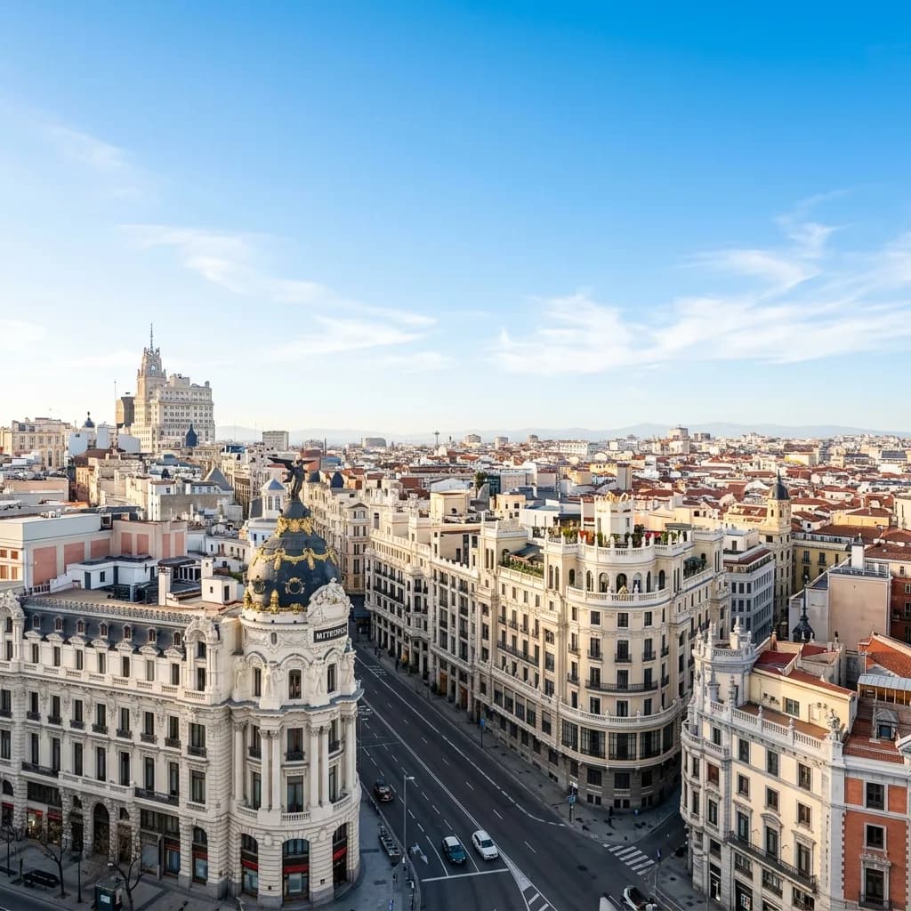 Madrid Skyline